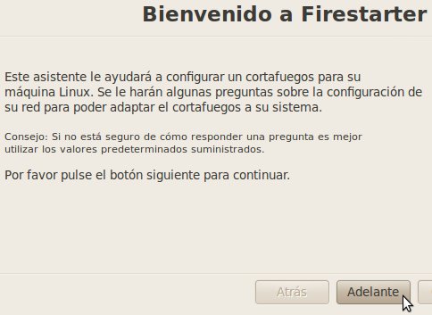 firestarter bienvenida