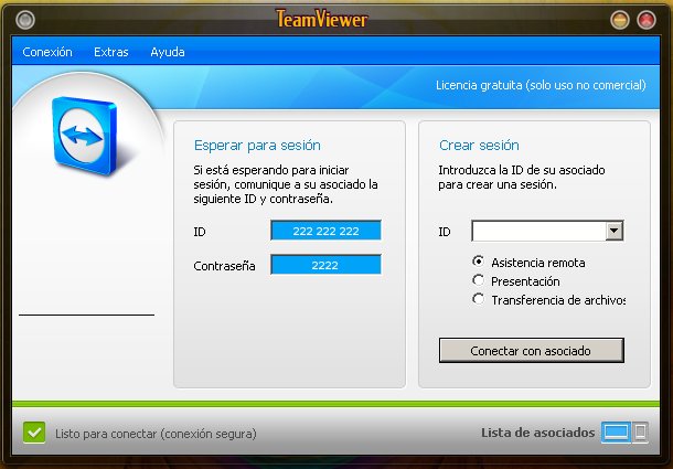 teamviewer inicio